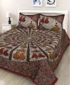 	Paisley Cotton Printed Double Bed Sheet  thumb 4