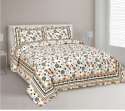 multi color cotton double Jaipuri Bed Sheet  thumb 3