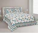 multi color cotton double Jaipuri Bed Sheet  thumb 4