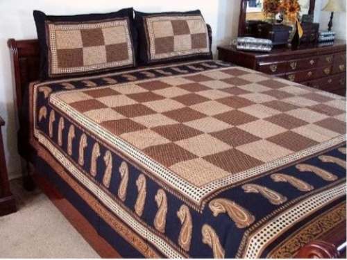 Jaipuri Printed Bed Sheet by Sonava Printers