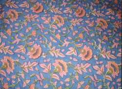 Printed Cotton Sanganeri Fabric