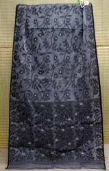 Designer Blue jamdani silk saree