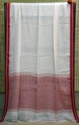 Linen saree
