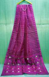 Handloom Jamdani Dhakai silk Saree 