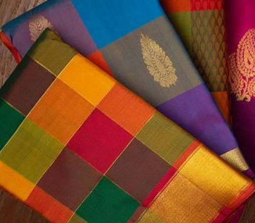 stylish cotton saree by Kalakshetra Paithani