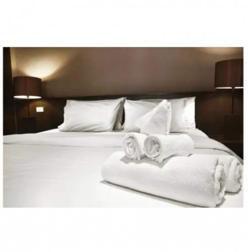 Hotel Plain Cotton Bed Sheet Set