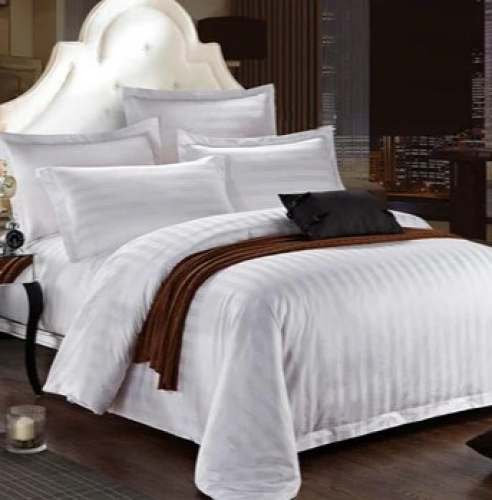 Stripes Cotton Bed Sheet