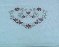 Solid Dyed Embroidery Cotton Towels