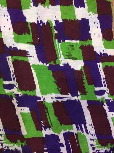 Brush Desgin Printed Fabric