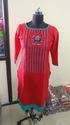 Plain Embroidered Kurtis thumb 2