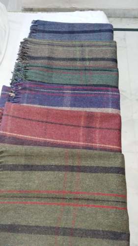 Woolen Blanket by Ambey Spinning Mills