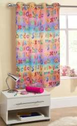 kids window curtain