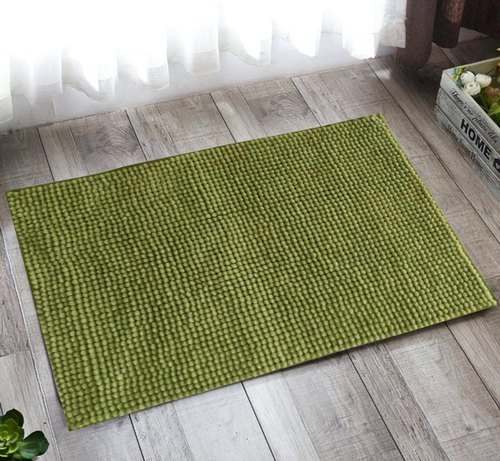 Shaggy outdoor bathmat