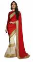 red-and-white-lycra-half-saree