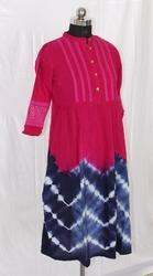 Fancy Tie Dye Rayon Kurti
