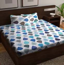 King Size Simple Print Bed Sheet