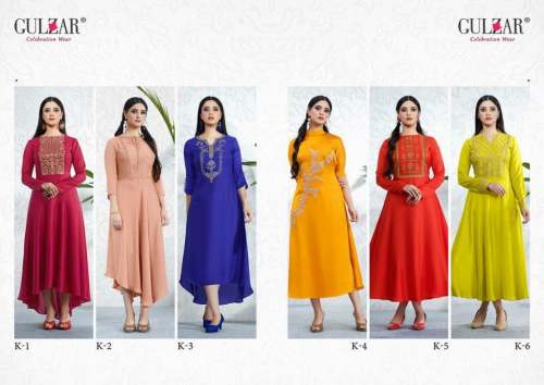 Gulzar K Series Kurtis Vol-1
