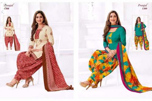 Pranjul Priyanka Vol-13 Patiala Special at Rs.370/Pcs in surat offer by  Textile Mart