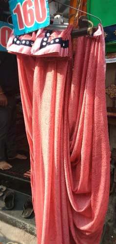 Casual wear Lace Border saree 