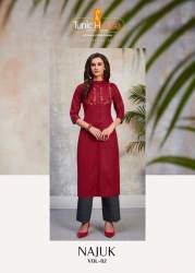 Buy Tunic Cotton Kurti Pant by House Najuk Vol 2
