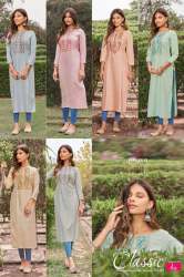 Rangoon Cotton Kurti Catalog Classic Vol 3