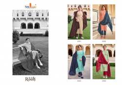 Rooh Catalog Kurti Pant Dupatta Set by Tunic House
