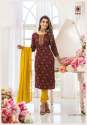 Sunshine Cotton Kurti Pant Dupatta Set by Kiana thumb 1