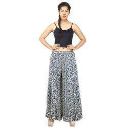 Cotton Divider Palazzo Pant