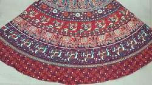Ladies Cotton Printed Wrap Around Skirt