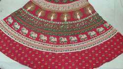 Ladies Printed Mandala Wrap Around Skirt