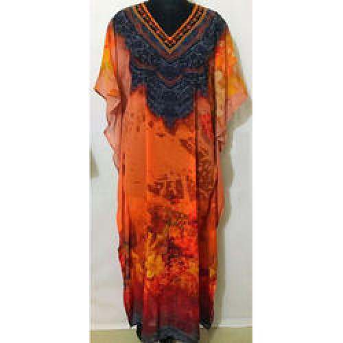 Poly Georgette Digital Printed Kaftan