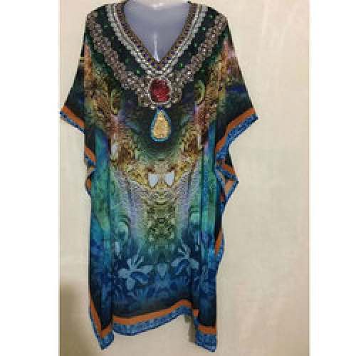 Rayon Digital Printed Kaftan