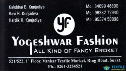 Yogeshwar Fashion logo icon