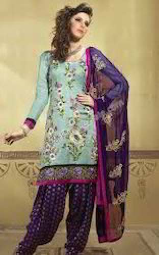 Fancy Embroidered Dress Material by Rangriti Creation