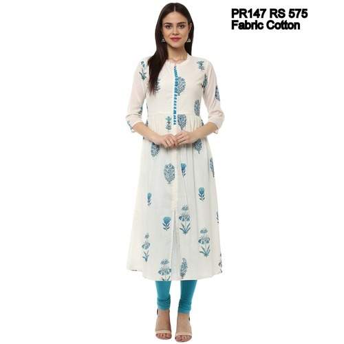 PRAKHYA Cotton Printed Kurti by Prakhya