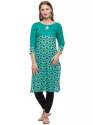  Straight Printed cotton kurti thumb 2