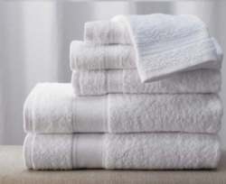 Hotel Specials White Cotton Towel