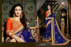 Embroidery Art Silk Fashion Saree