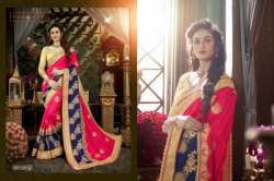 Embroidery Art Silk Saree