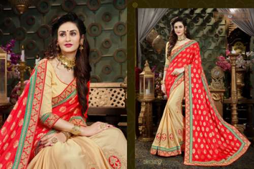Fancy Art Silk Saree by Glam Elegance