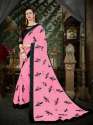 Fancy  Embroidered Georgette Saree thumb 8