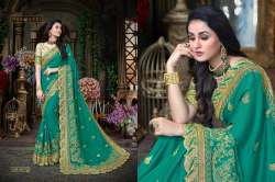 Georgette Sarees Blue