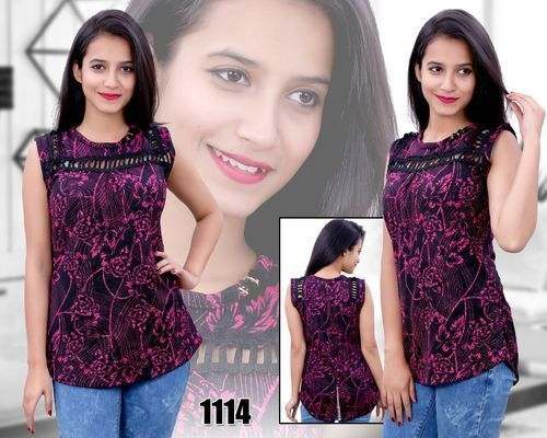 Designer Sleeveless Top