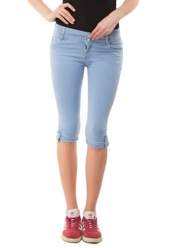 Ladies Denim Capri by Balika Creation