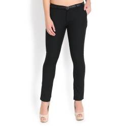 Girls  Black Formal Pant
