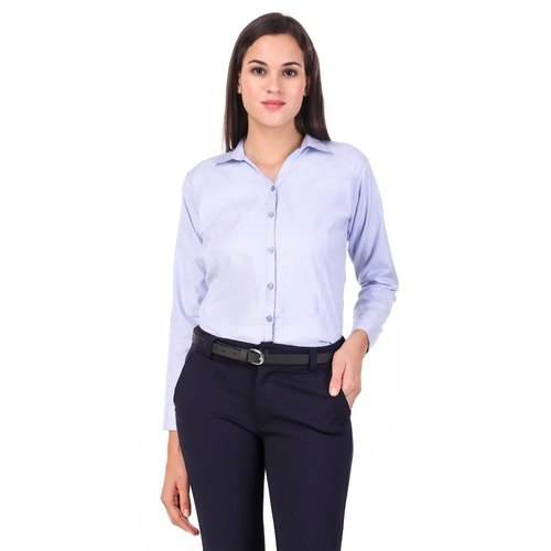 Girls Plain Formal Shirt by Shakti Dresses