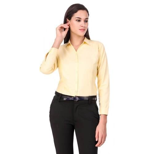 Ladies Formal Poly Cotton Shirts by Shakti Dresses