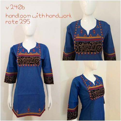 Handloom Kurtis by Om Creation