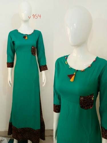 Long Pocket Kurti