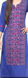 embroidery cotton kurti